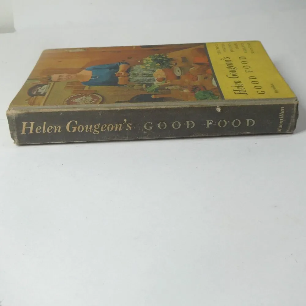 Helen Gougeon's Good Food Vintage 1958 Macmillan Canada Weekend Magazine Recipes